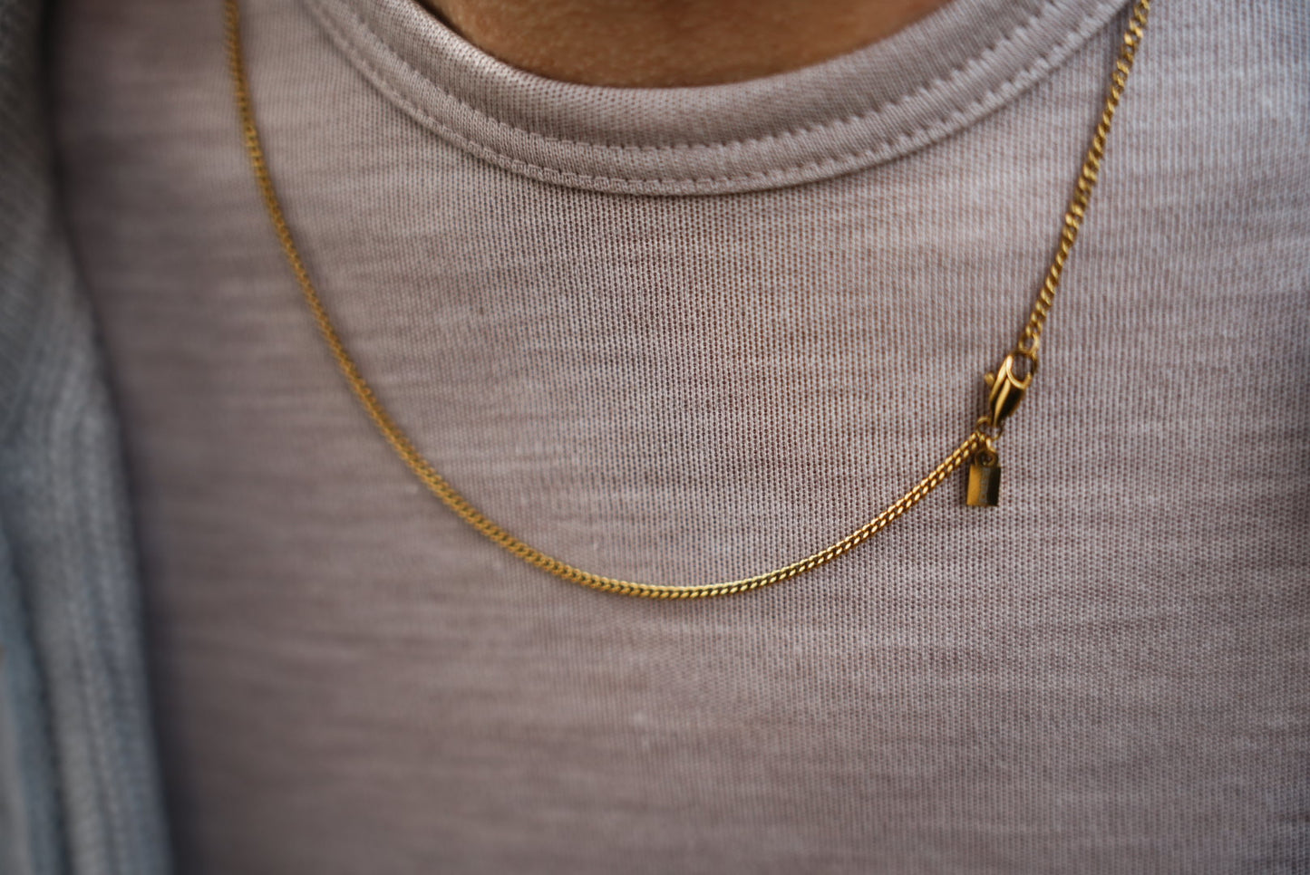 Figaro Golden Cuban Necklace