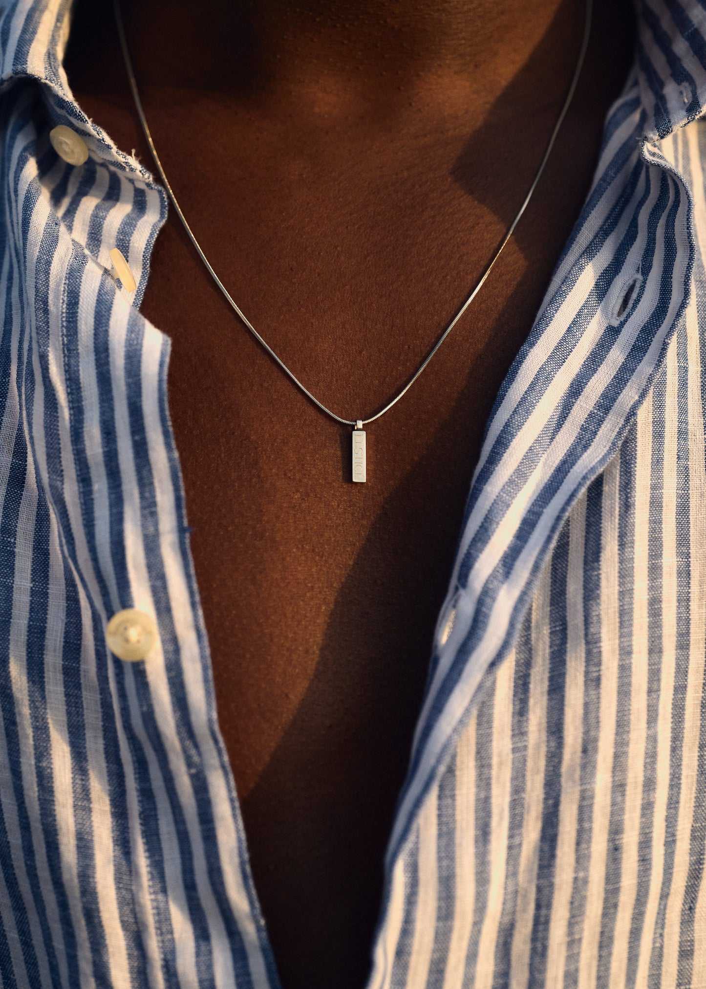 Silver Voucher Necklace