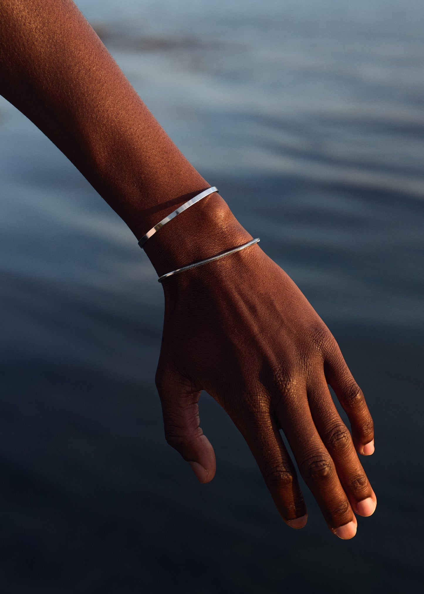 Silver Venatra Cuff Bracelet