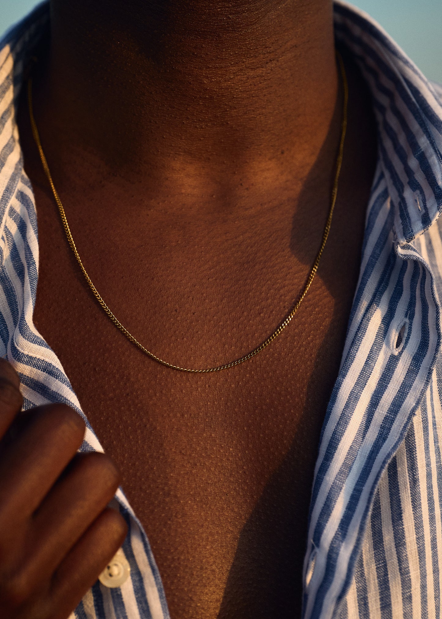 Figaro Golden Cuban Necklace