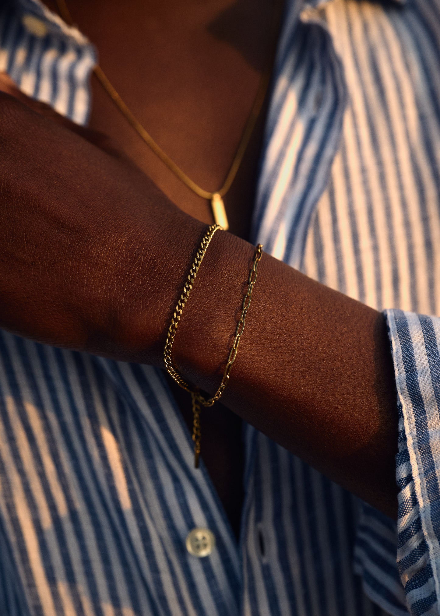 Century Golden Cuban Bracelet