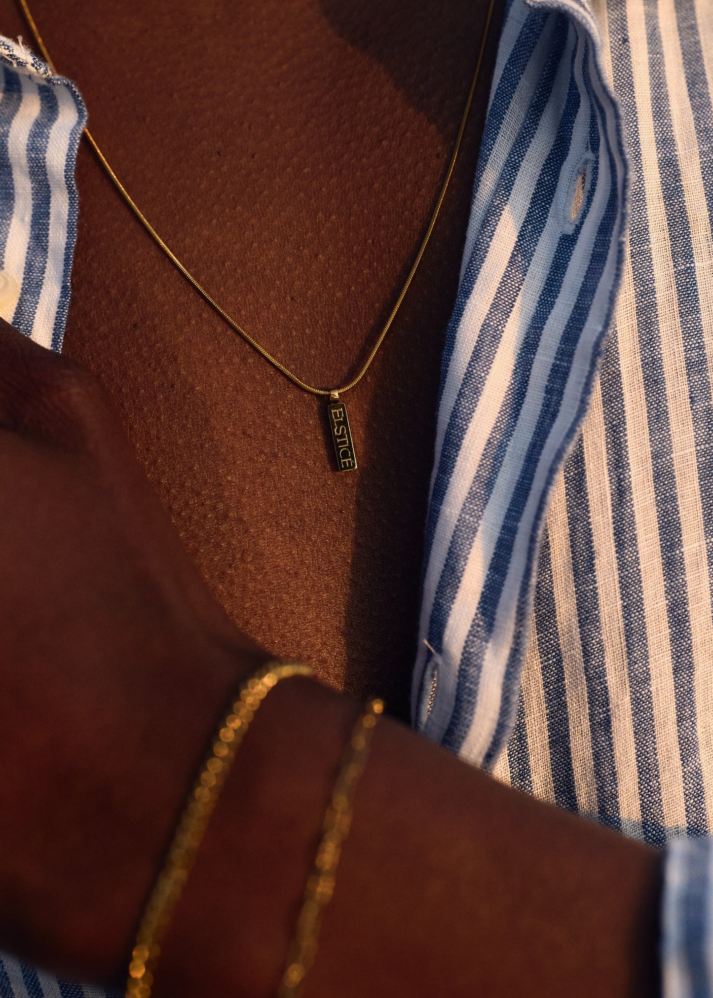 Golden Voacher Necklace