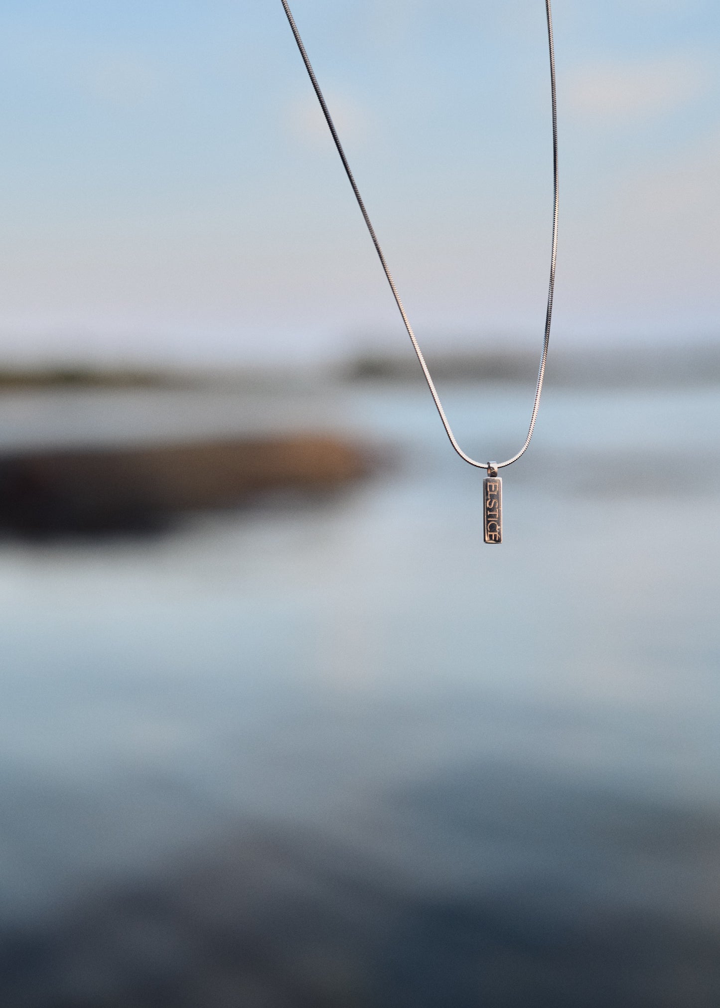 Silver Voucher Necklace