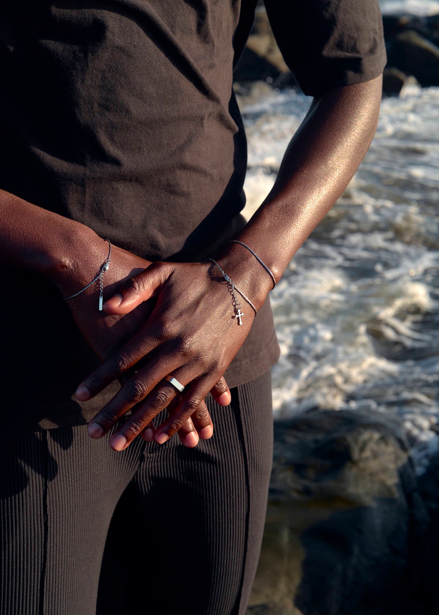 Pilgrim Tribe Chain Cross Bracelet