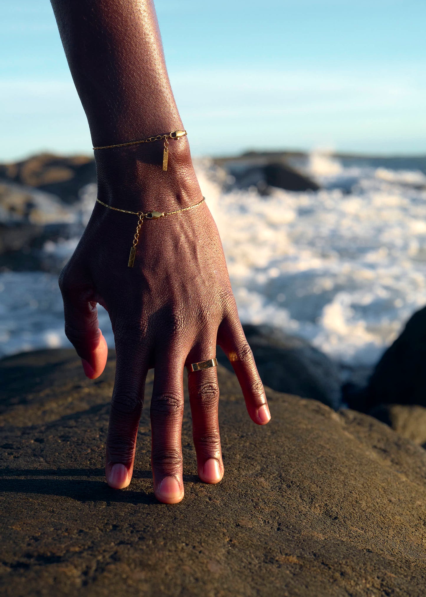 Serpant Adjustable Gold Bracelet