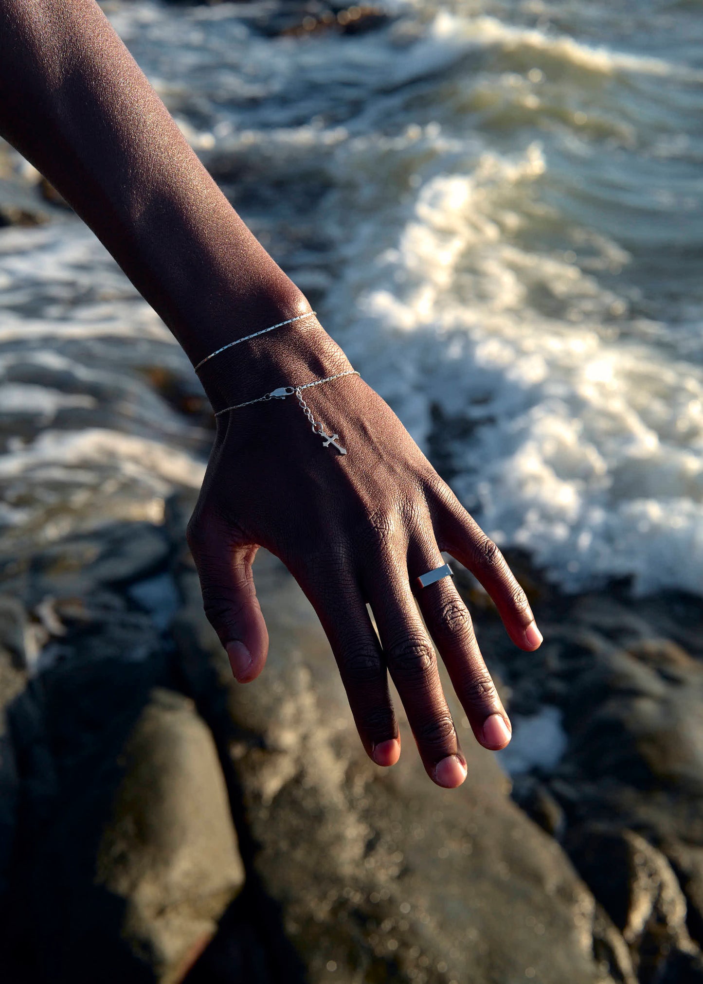 Pilgrim Tribe Chain Cross Bracelet