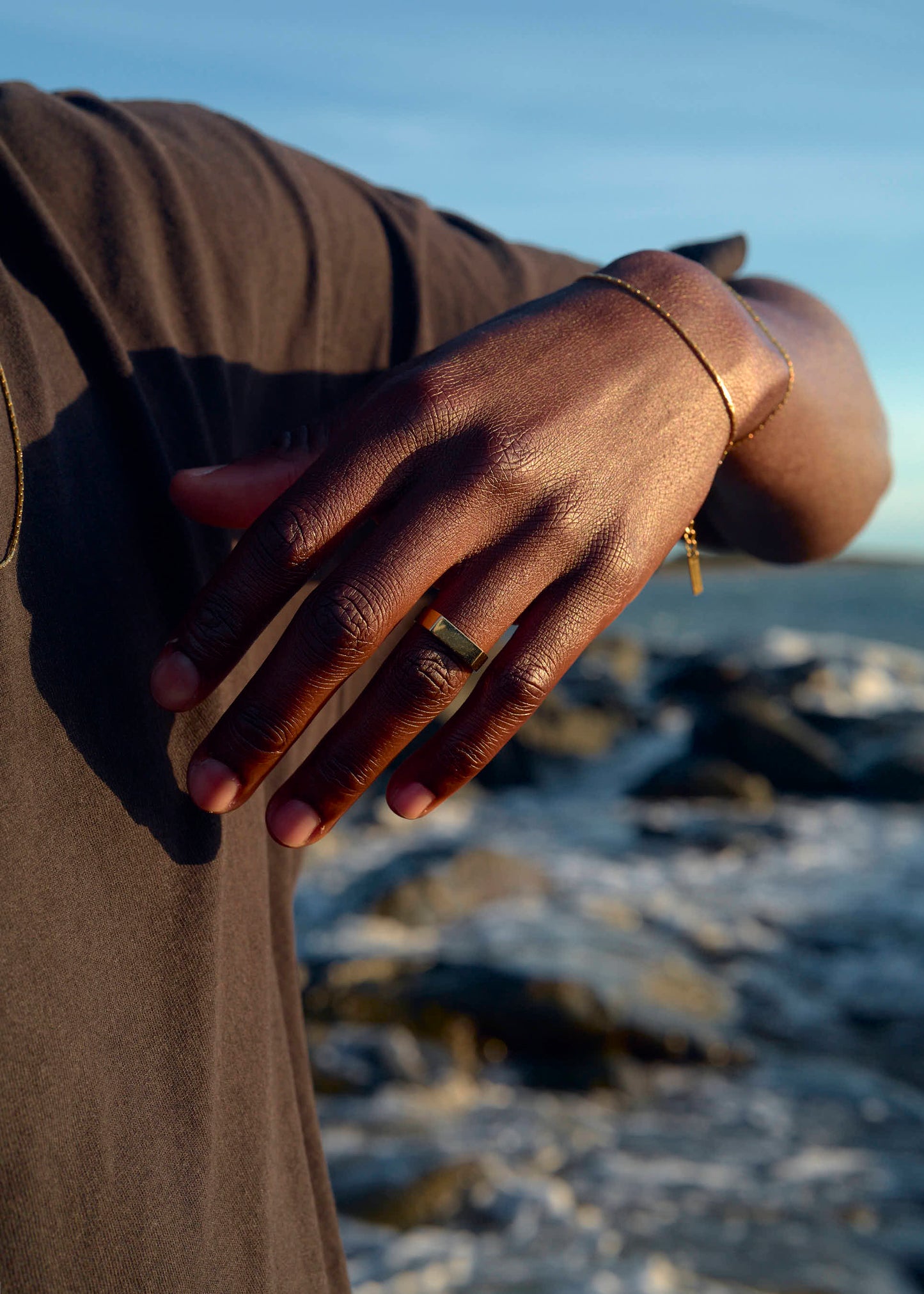 Serpant Adjustable Gold Bracelet
