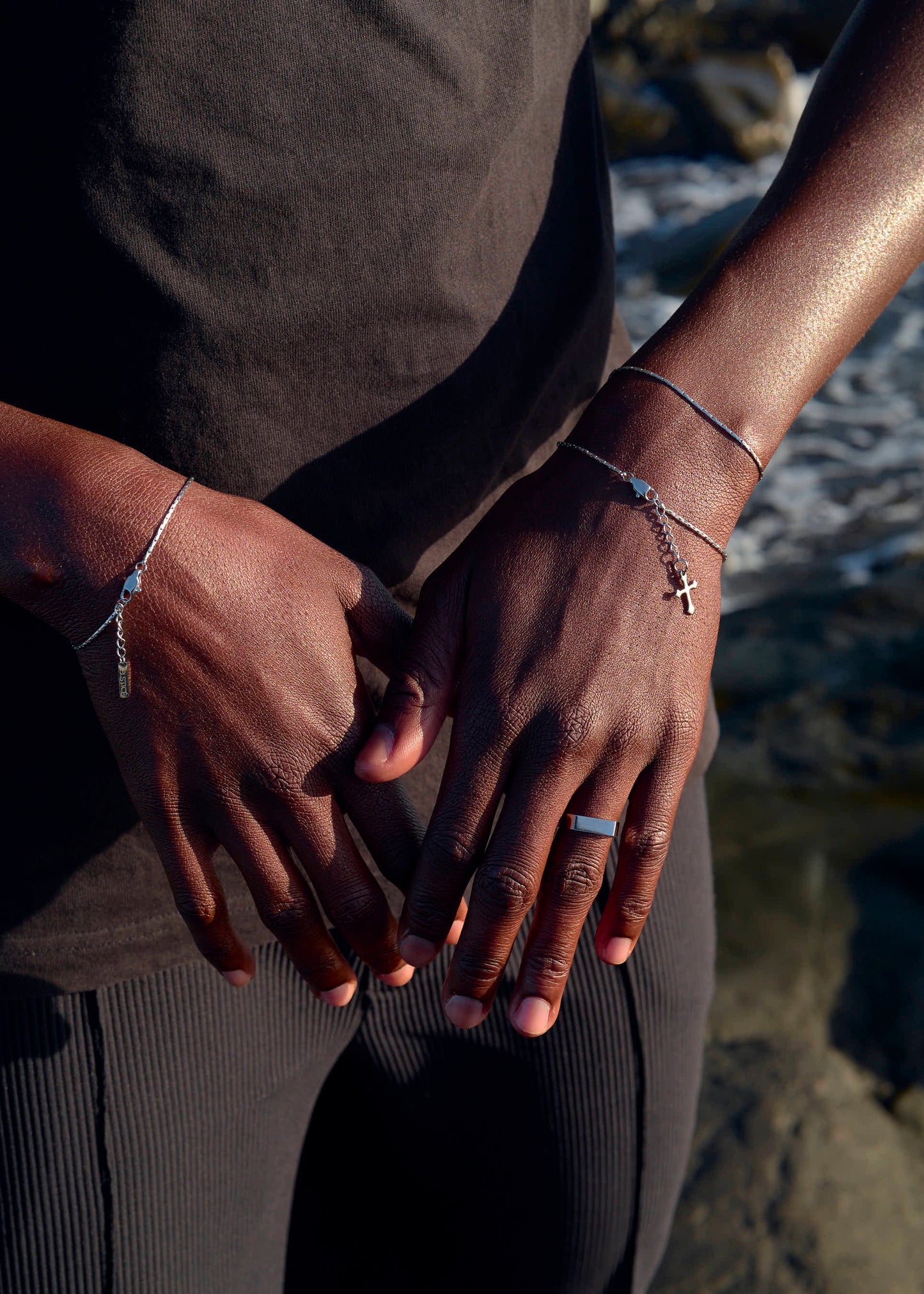 Pilgrim Tribe Chain Cross Bracelet