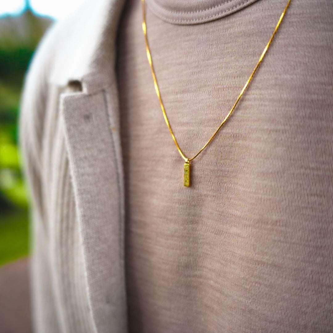 Golden Voacher Necklace