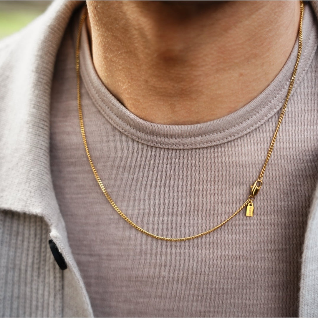 Figaro Golden Cuban Necklace