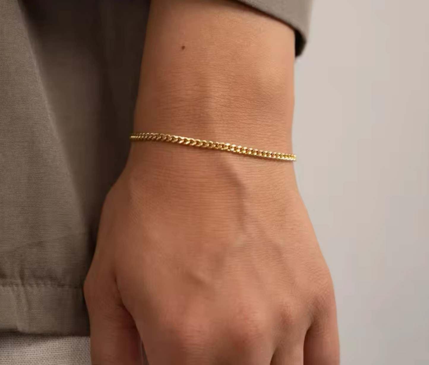 Century Golden Cuban Bracelet