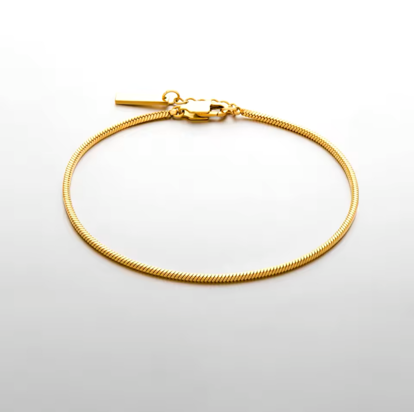 Snake Chain Gold Bracelet