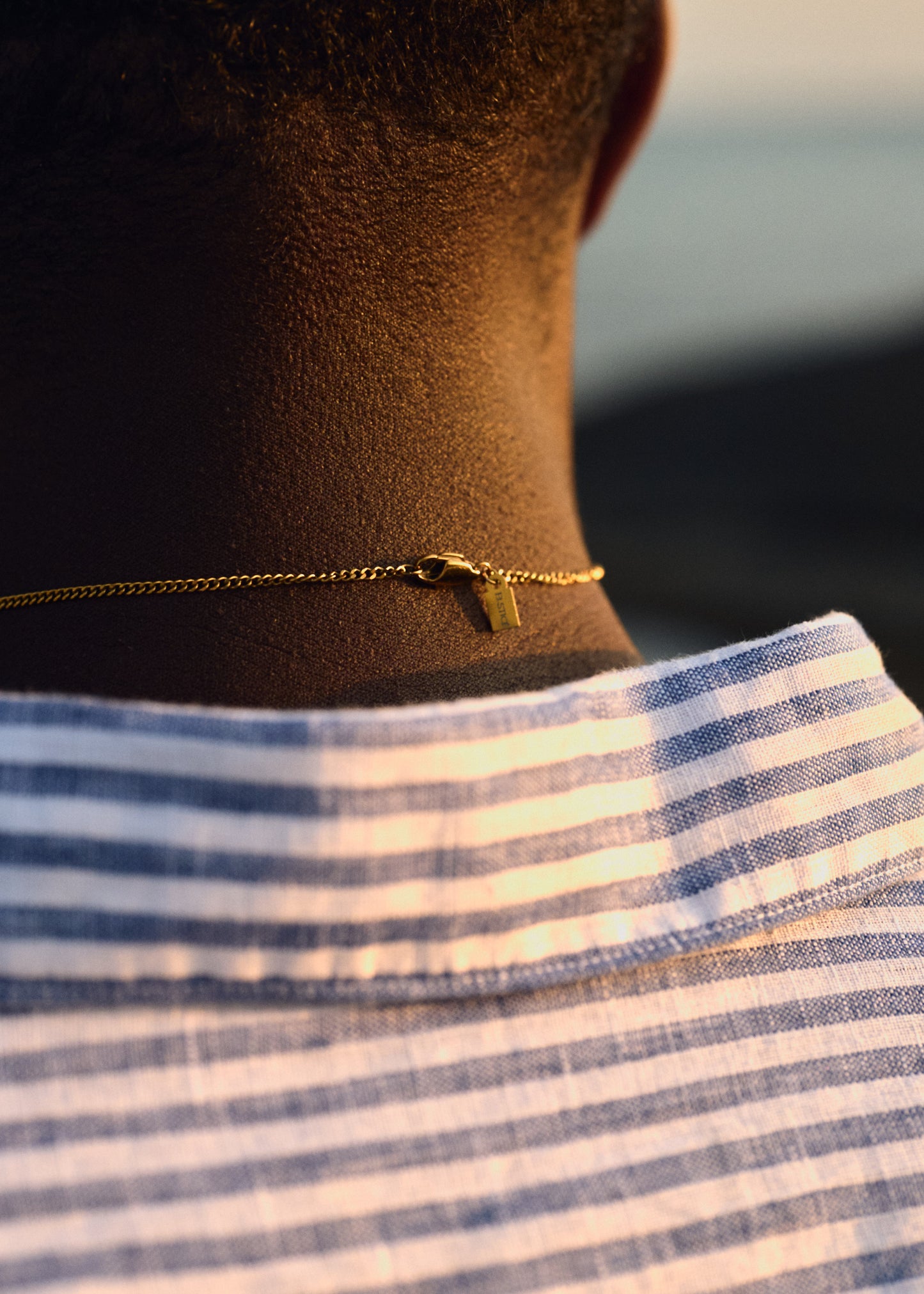 Figaro Golden Cuban Necklace