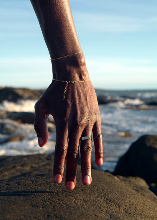 Serpant Adjustable Gold Bracelet